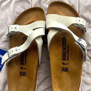 Birkenstock Women's White Sandals